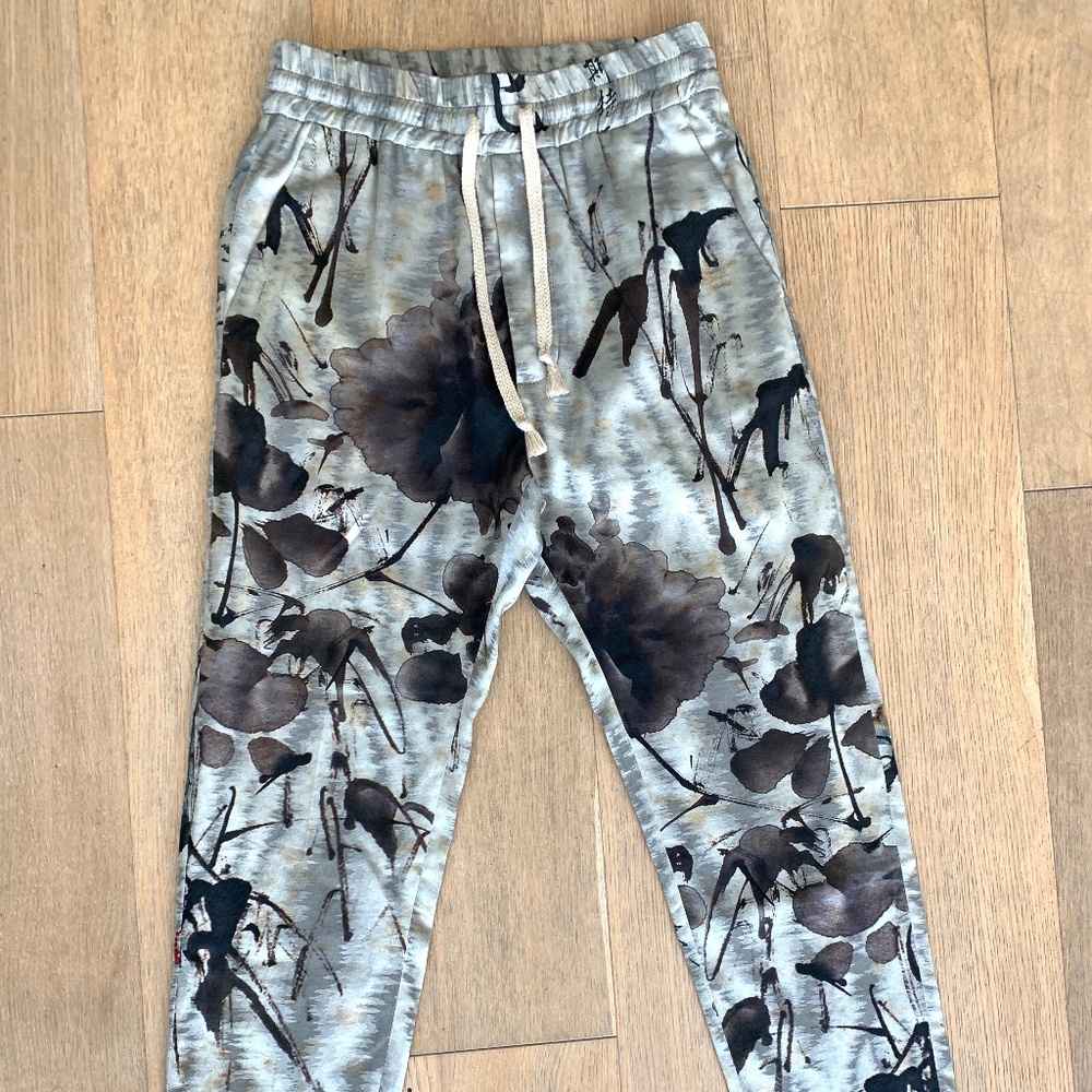 Vivienne Westwood Brand New 2019 Brand New Silk Chinese Pants - Insane Print